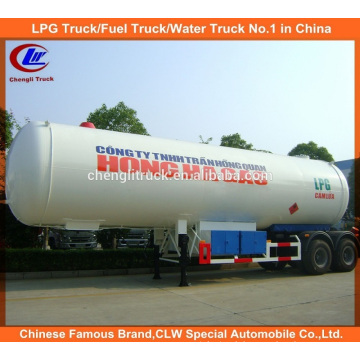 40m3 LPG Tank Delivery Trailer 40000 LPG Gas Trailer for Nigeria